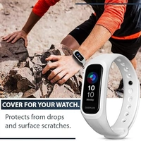  Adjustable Replacement Band Compatible with Oneplus Smart Watch Band Strap and Oppo Smart Band Strap- White - White
