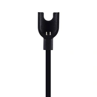  USB Adapter Charging Cable Compatible with Mi band 3 (Black) - Black