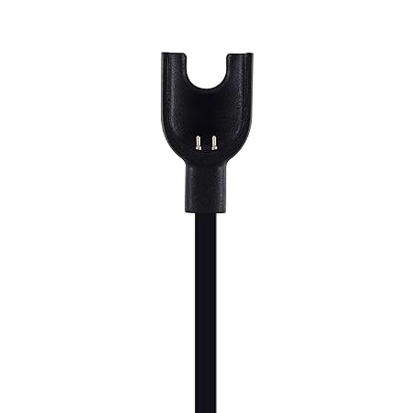  USB Adapter Charging Cable Compatible with Mi band 3 (Black) - Black