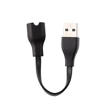  USB Adapter Charging Cable Compatible with Mi band 3 (Black) - Black