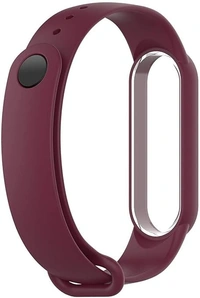 Adjustable Band Strap Compatible with Mi Band 5 Strap & Mi Band 6 Strap Smart Band Replacement- Set of 3(Black, Navy Blue,Red Wine) - Black, Navy Blue,Red Wine