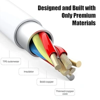 USB Fast Charging Cable & Data Sync Compatible with iPhone X/XR/XS MAX/XS/ 11/11 PRO/ 11 PRO MAX/iPads/iPhone 12/Mini/Pro/Pro Max (1 Meter, White) - White