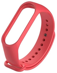 Silicone Adjustable Replacement Belt Compatible with Mi Band 3/ Mi Band 4 Watch Strap Band Bracelet- Set of 5 - Black,White,Red,Grey,Nevy Blue
