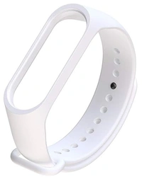Silicone Adjustable Replacement Belt Compatible with Mi Band 3/ Mi Band 4 Watch Strap Band Bracelet- Set of 5 - Black,White,Red,Grey,Nevy Blue