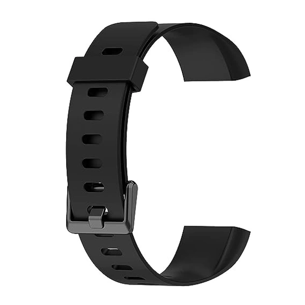  Replacement Strap Compatible with Realme Smart Band Watch Bracelet RMA 183 Strap- Pack of 2 (Black & Green) - Black & Green