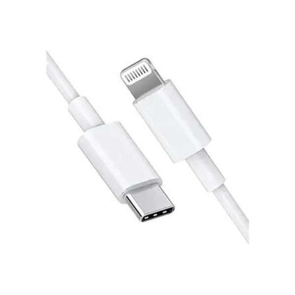 Fast Charging Type C to Lightning Cable & Data Sync USB Cable Compatible with iPhone X/XR/XS MAX/XS/ 11/11 PRO/ 11 PRO MAX/iPads/iPhone 12/Mini/Pro/Pro Max - (White) - White
