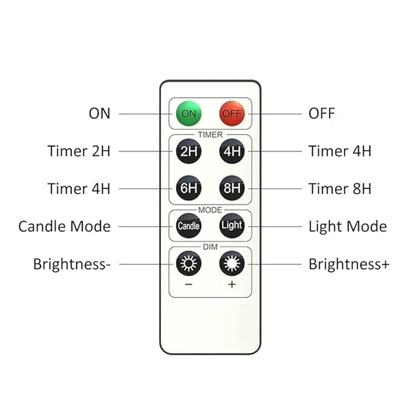  Flameless LED Candles AA Battery Powered Acrylic Glass Candle with Remote Control Timer and Modes Ideal for Home Decor Festival Romantic Dinner (3" D x 6" H) - Gold