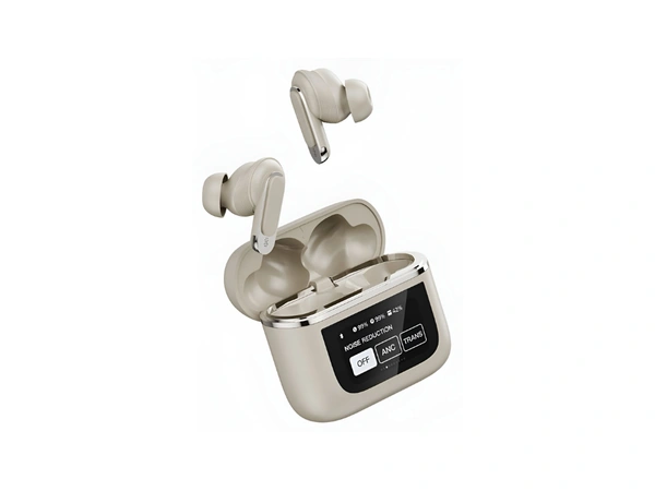 V8 Touch Display Earbud with Active Noise cancelation