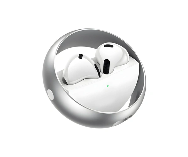 Air Flip Bluetooth True Wireless (TWS) In Ear 30 Hours Playback Fast charging,Low Latency IPX4 - White