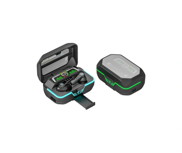 RGB Gamo Bluetooth True Wireless (TWS) In Ear 30 Hours Playback Low Latency,Powerfull bass IPX4 - Black