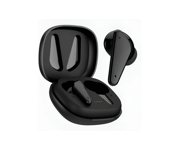 G007 Bluetooth True Wireless (TWS) In Ear 20 Hours Playback Low Latency IPX4(Splash & Sweat Proof) Black - Black
