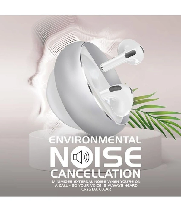  Air Flip Bluetooth True Wireless (TWS) In Ear 30 Hours Playback Fast charging,Low Latency IPX4 - White