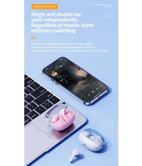 G2 PINK Bluetooth True Wireless (TWS) In Ear 24 Hours Playback Powerfull bass,Fast charging IPX4 - Pink