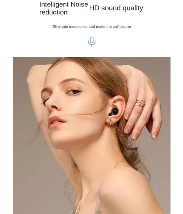  G60 with ENC Bluetooth True Wireless (TWS) In Ear 30 Hours Playback Powerfull bass,Dual pairing IPX4 - Black