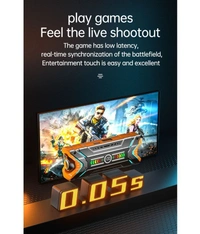 GAMMER Bluetooth True Wireless (TWS) In Ear 30 Hours Playback Low Latency,Powerfull bass IPX4 - Gray