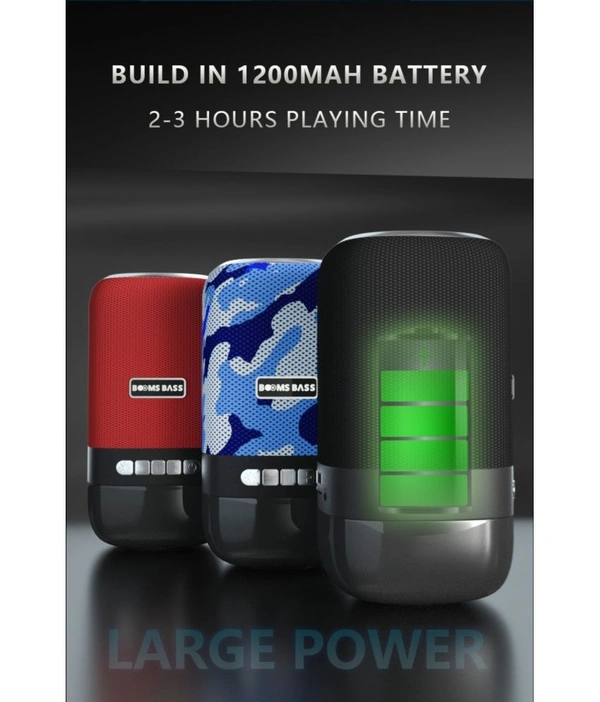  L22 BoomBass 10W 6Hr Bluetooth Speaker - Black