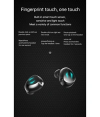 RGB GAMO Bluetooth True Wireless (TWS) In Ear 30 Hours Playback Powerfull bass,Fast charging IPX4 - Black