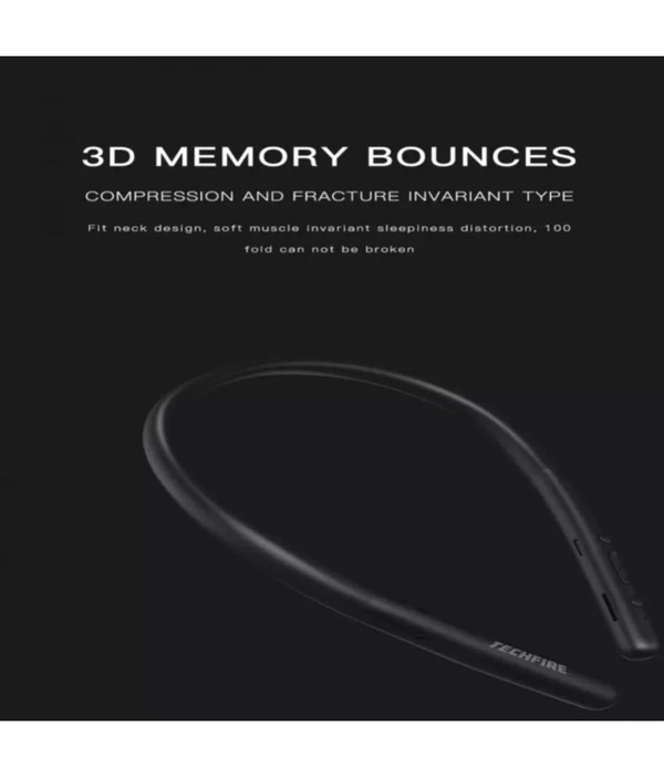 Hearin 2 Bluetooth Bluetooth Neckband In Ear 20 Hours Playback Magnetic earpeice IPX4 - Black