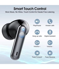 YO YO PODS Bluetooth True Wireless (TWS) In Ear 30 Hours Playback Low Latency,Powerfull bass IPX4 - Black