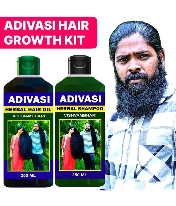 Adivasi Hair Oil & Shampoo – Herbal Solution for Hairfall & Hair Growth - 