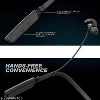 Bluetooth Wireless Neckband - 48H Playtime - Black