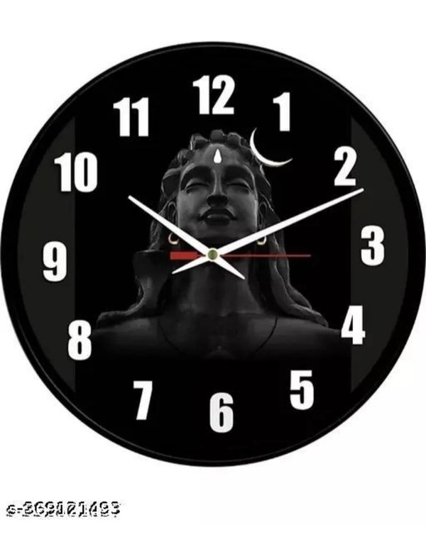 Premium 10 Inches Wall Clock  - Black