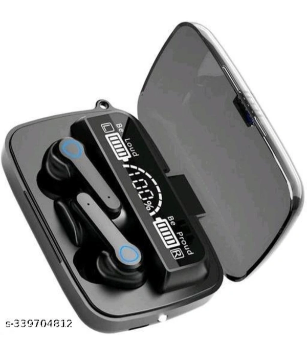 Bluetooth Neckband B11 Combo M19 TWS Earbud - Black