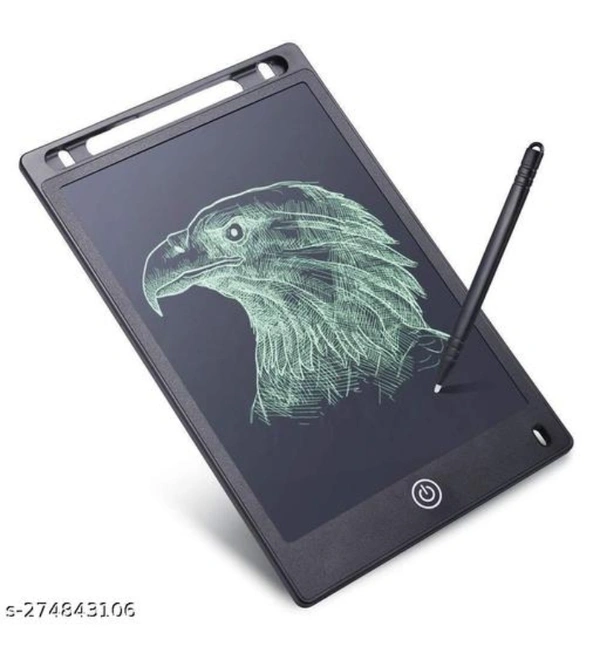 Kids Toys LCD Writing Tab 8.5 Inch E-Note Pad - Black