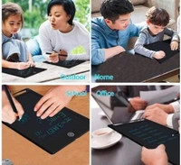 Kids Toys LCD Writing Tab 8.5 Inch E-Note Pad - Black