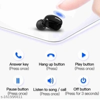 Glazbatunes T9 Mini In-Ear 5.0 Bluetooth  - Black