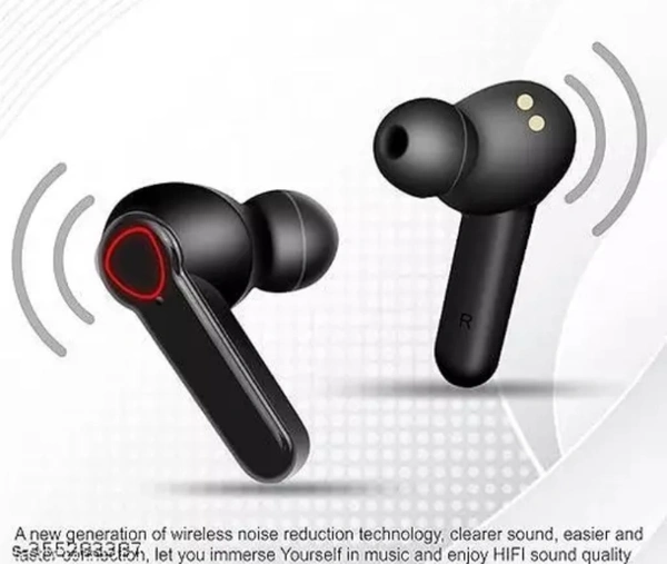 Combo Pack Of M19 TWS 5.1 Earphone Charging Box Wireless Earbuds - Black