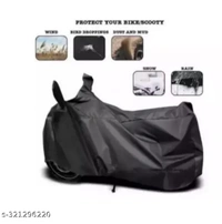 JS JINSIL Presents Full Body 100% Water Resistant, Dust Proof Scooty Cover For Activa 3G, 4G, 5G, 6G - Black, Cherry Pie, Red