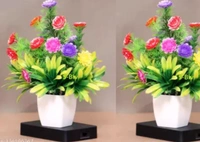 Pack of 4 Flower Pot Decor