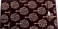 Fine Quality Refrigerator Cover for Top with 6 Utility Pockets - Brown