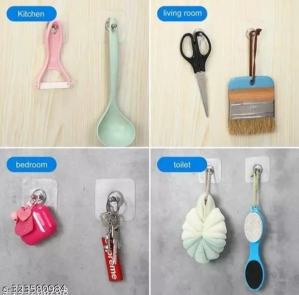 Wall Hooks & Wall Hangers Pack of 30