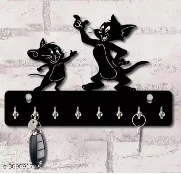 Tom & Jerry Key Holder - Black