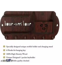Digital Outlet Art Key Holder  - Brown
