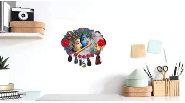 Radha Krishna Key Holder for Home