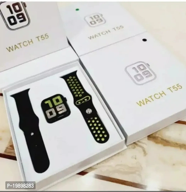 T55 Black Bluetooth Smart Watch