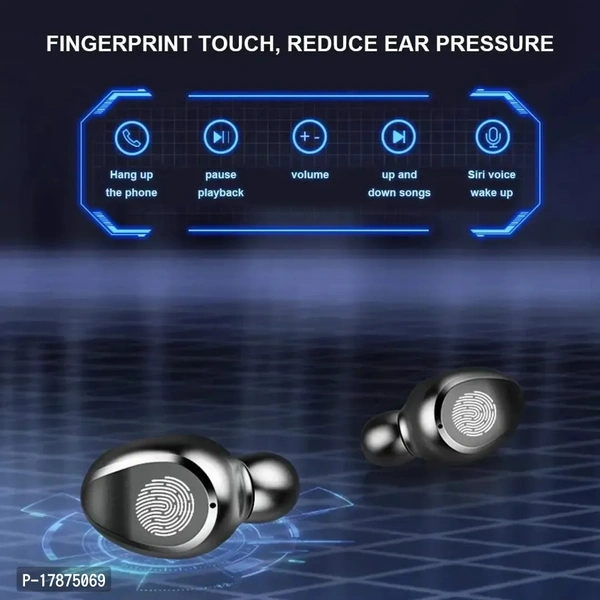 RB F9 Earbuds/TWs Upto 300 Hrs Playtime With 2000 mAh Power Bank ASAP Charge