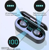 RB F9 Earbuds/TWs Upto 300 Hrs Playtime With 2000 mAh Power Bank ASAP Charge