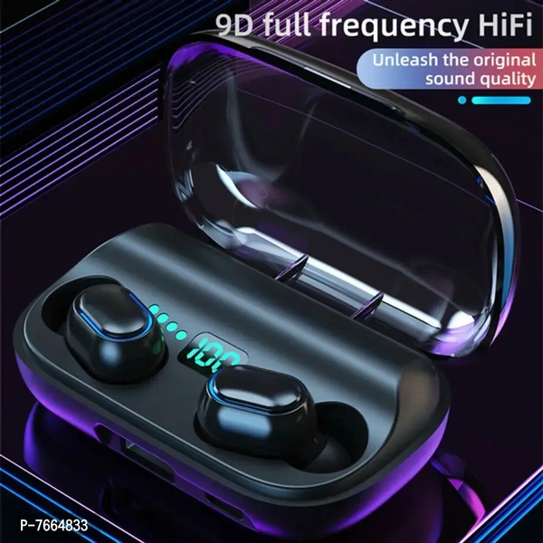 TG11 TWS 5.0 Wireless Bluetooth Earbuds with 1500mah Power Bank and Led Display for Men and Women