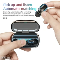 TG11 TWS 5.0 Wireless Bluetooth Earbuds with 1500mah Power Bank and Led Display for Men and Women