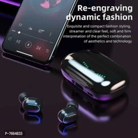 TG11 TWS 5.0 Wireless Bluetooth Earbuds with 1500mah Power Bank and Led Display for Men and Women