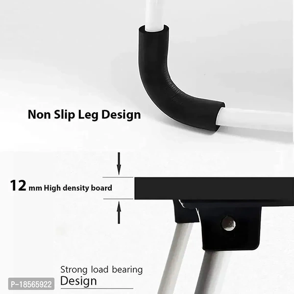 Trendy Black New Study Table Portable Wood Multifunction Laptop-Table Lapdesk Holder Bed Study Table.