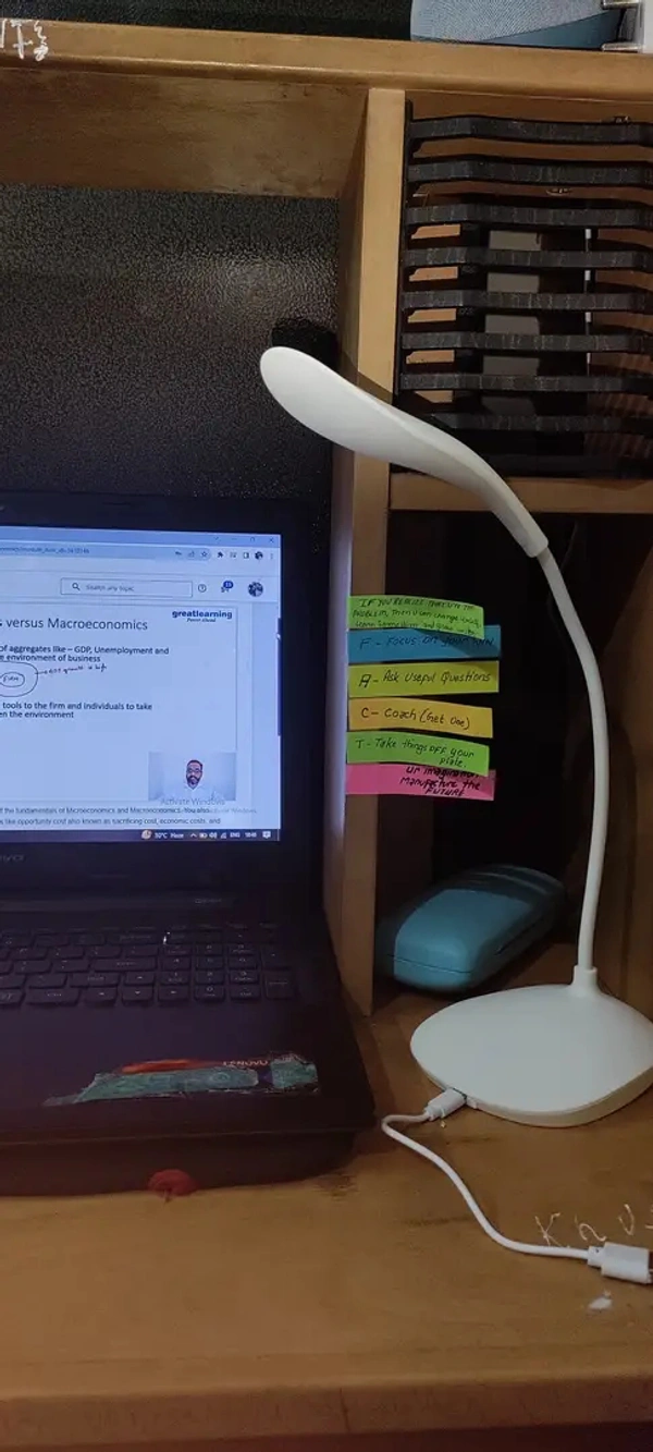 Rechargeable LED Touch On/Off Switch Desk Lamp Children Eye Protection Student Study Reading Dimmer Rechargeable Led Table Lamps USB Charging Touch Dimmer(Desk Lights for Study)