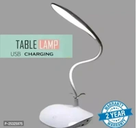 Study Lamp Rechargeable Led Torch Touch On Off Switch Student Study Reading Dimmer Led Table Lamps White Desk Light Lamp (Multicolor,Plastic, Pack of 1) (RANDOM COLOUR) Table Lamps