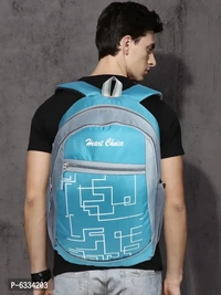 HEART CHOICE Casual Waterproof Laptop Backpack Office Bag School Bag College Bag For Men and Women (Green Black)