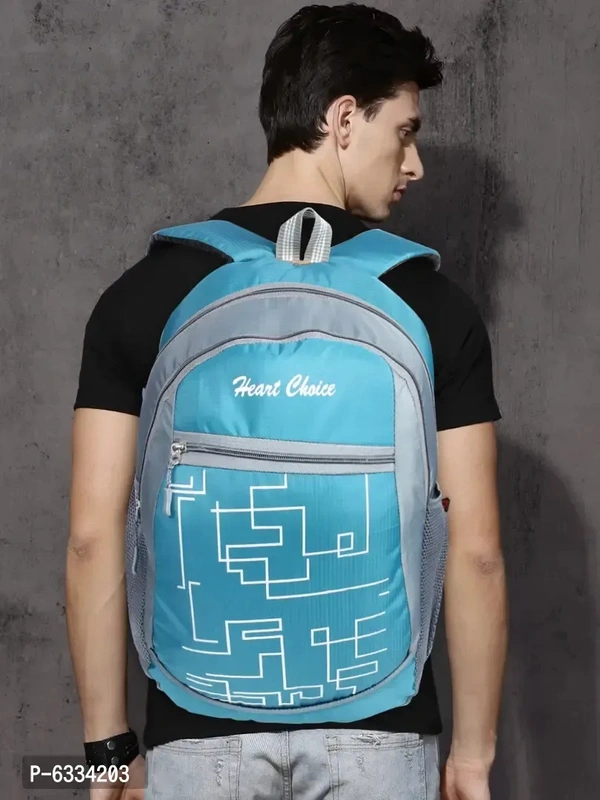 HEART CHOICE Casual Waterproof Laptop Backpack Office Bag School Bag College Bag For Men and Women (Green Black)