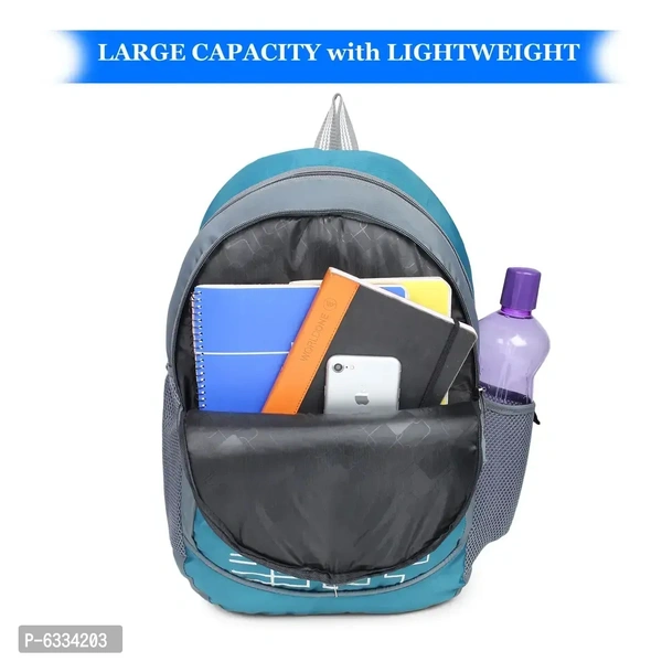 HEART CHOICE Casual Waterproof Laptop Backpack Office Bag School Bag College Bag For Men and Women (Green Black)